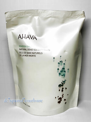 AHAVA Natural Dead Sea Bath Salts 11 oz Maris Sal