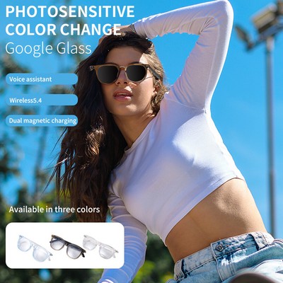 Smart Glasses Bluetooth Musik Headset Wireless Audio Sport Sonnenbrille Fahren