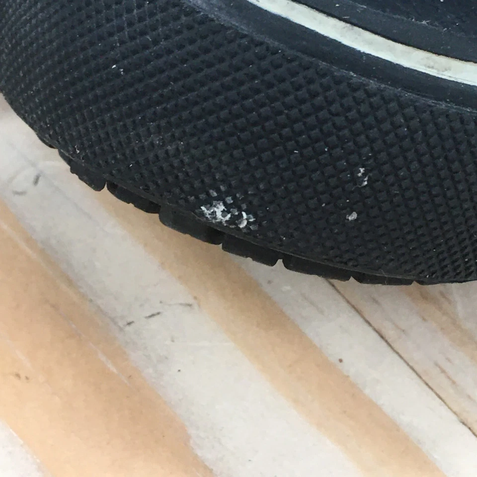 Tredsafe Zapatos Hombres 7 Mujeres 8 W Ric Zapatillas Sin Cordones MNTS0241001 Cuero Negro Foto 3 de 4