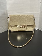 Tommy Bahama Katerini Beautiful Leather Crossbody Bag Gold Hardware