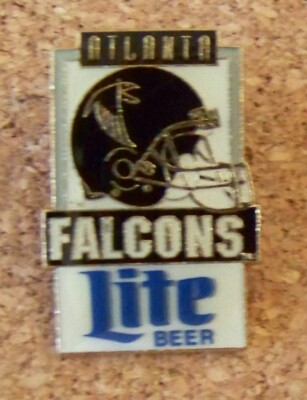 1994 Atlanta Falcons Lite Beer lapel pin ( Miller ) NFL FREE SHIPPING c46463