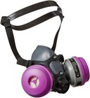 Honeywell North 5500 Series Half Face Respirator With 7581P100 Cartridge