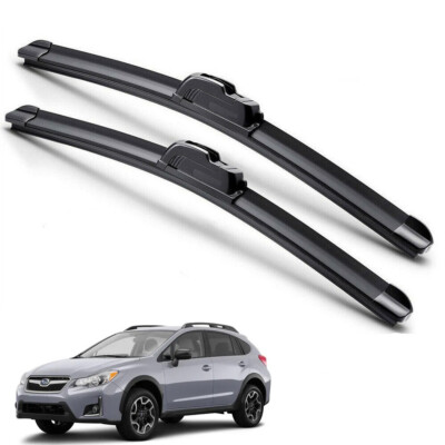 For 2013-2017 Subaru XV Crosstrek Windshield Wiper Blades J-HOOK