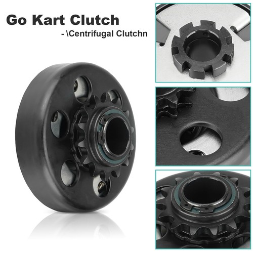 Go Kart Clutch 1" Bore 14T with 3 Feet #40/41/420 Chain Centrifugal Clutch Fi... - Picture 4 of 7