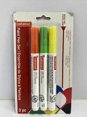Craft Smart Paint Pen Set 3pc