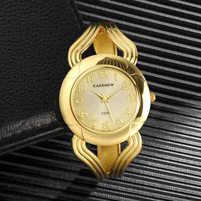 Cansnow Spangenuhr Damen Rosegold Damenuhren Damen Armuhr Edle