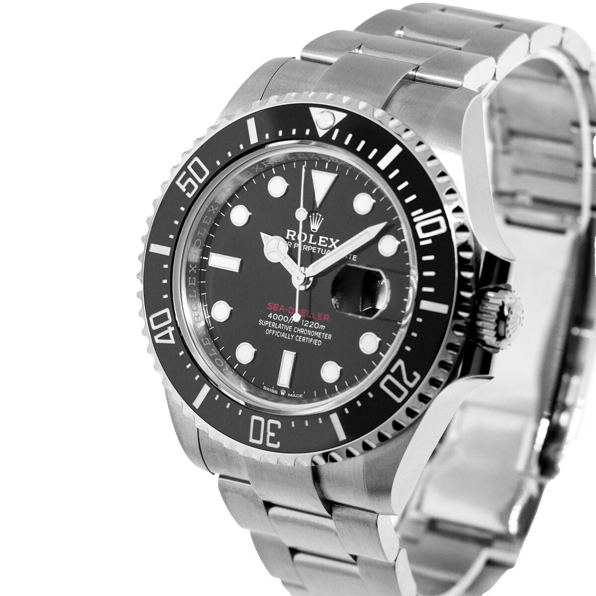 Rolex Sea-Dweller Caja de acero inoxidable Relojes de Pulsera Mecánico (automático)