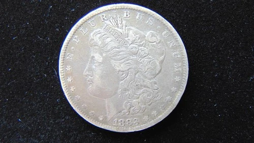 1883 O Morgan Silver Dollar $1 Choice Fine Coin #21