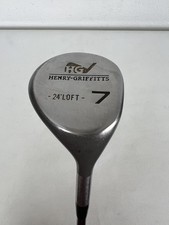 Henry Griffiths 7 Wood 24 Degree Loft Right Hand Steel Shaft Stiff Flex 43"