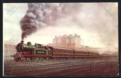 GCR Harrow Train leaving Marylebone, Ansichtskarte 