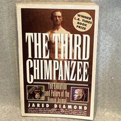 HarperPerennial The Third Chimpanzee Jared Diamond Paperback Evolution