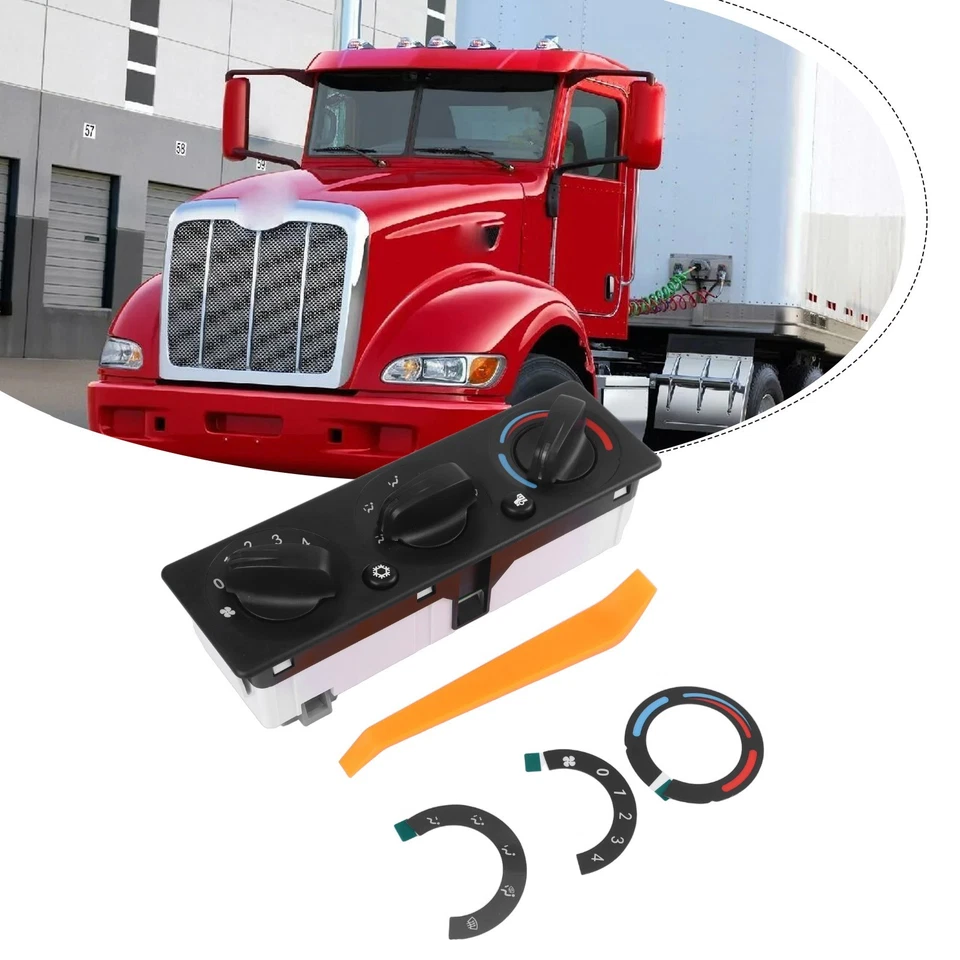 Panel de módulo de control climático de aire acondicionado para camión Peterbilt número de pieza Q216119 Foto 4 de 4