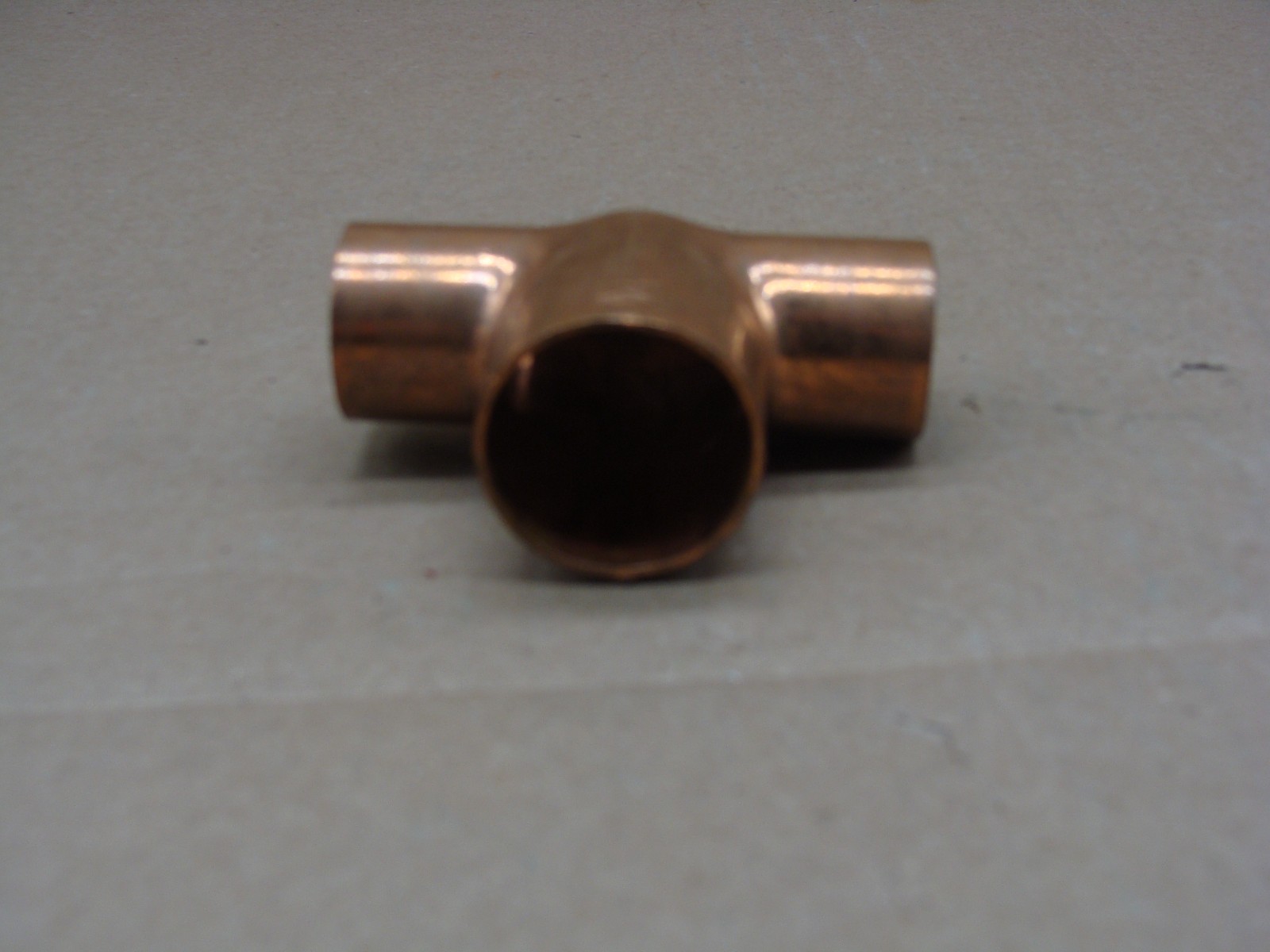 3/4" X 3/4" X 1" COPPER SWEAT TEE FITTING