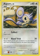 Aipom 50/100 Common 2008 Pokemon Majestic Dawn Tomokazu Komiya LP on eBay