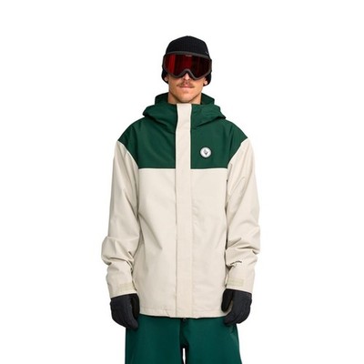 Brand New Mens 2026 Volcom Mens Buckthreeeighty Jacket Stone 