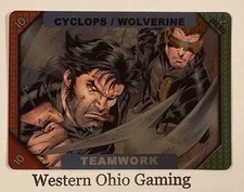 Marvel ReCharge CCG Cyclops / Wolverine #228/250 Ultra Rare Foil TCG Series 2