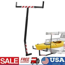 Truck Bed Hitch Extender Extension Rack Boat Kayak Canoe Lumber- 750lbs Black Truck Bed Hitch Extender Extension Rack Boat Kayak Canoe Lumber- 750lbs Black