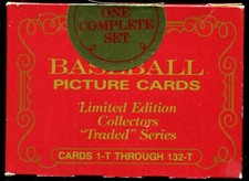 1984 Topps Traded Tiffany Partial Set Of 119/132 GOSSAGE NETTLES NIEKRO PARKER