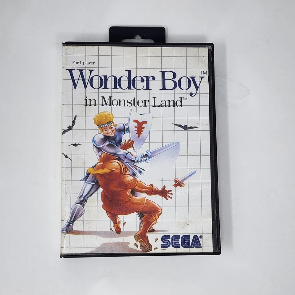 Wonder Boy In Monster Land (Sega Master System) Authentic - Image 2 of 4