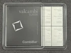 100 Gram Valcambi Silver CombiBar (10x10g w/ Assay)**
