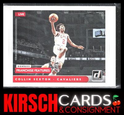Collin Sexton 2021-22 Donruss #7 Franchise Features Cleveland Cavaliers