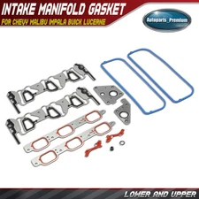 Engine Intake Manifold Gasket Set for Chevy Malibu Impala Buick Lucerne Pontiac
