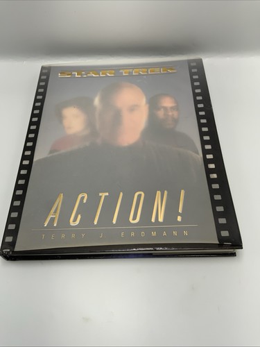 ¡Acción de Star Trek!  Tapa dura de Terry Erdmann 1998 Insight Into The Making - Imagen 4 de 20