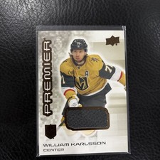 William Karlsson 2024-25 UD Premier Bronze Jersey Card