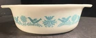 Vintage Pyrex Bluebird 1 1/2 Qt Casserole No Lid #043