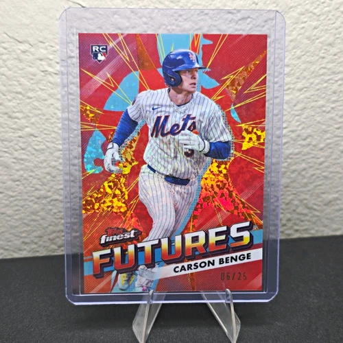2026 Topps Finest Carson Benge Base (RAW)