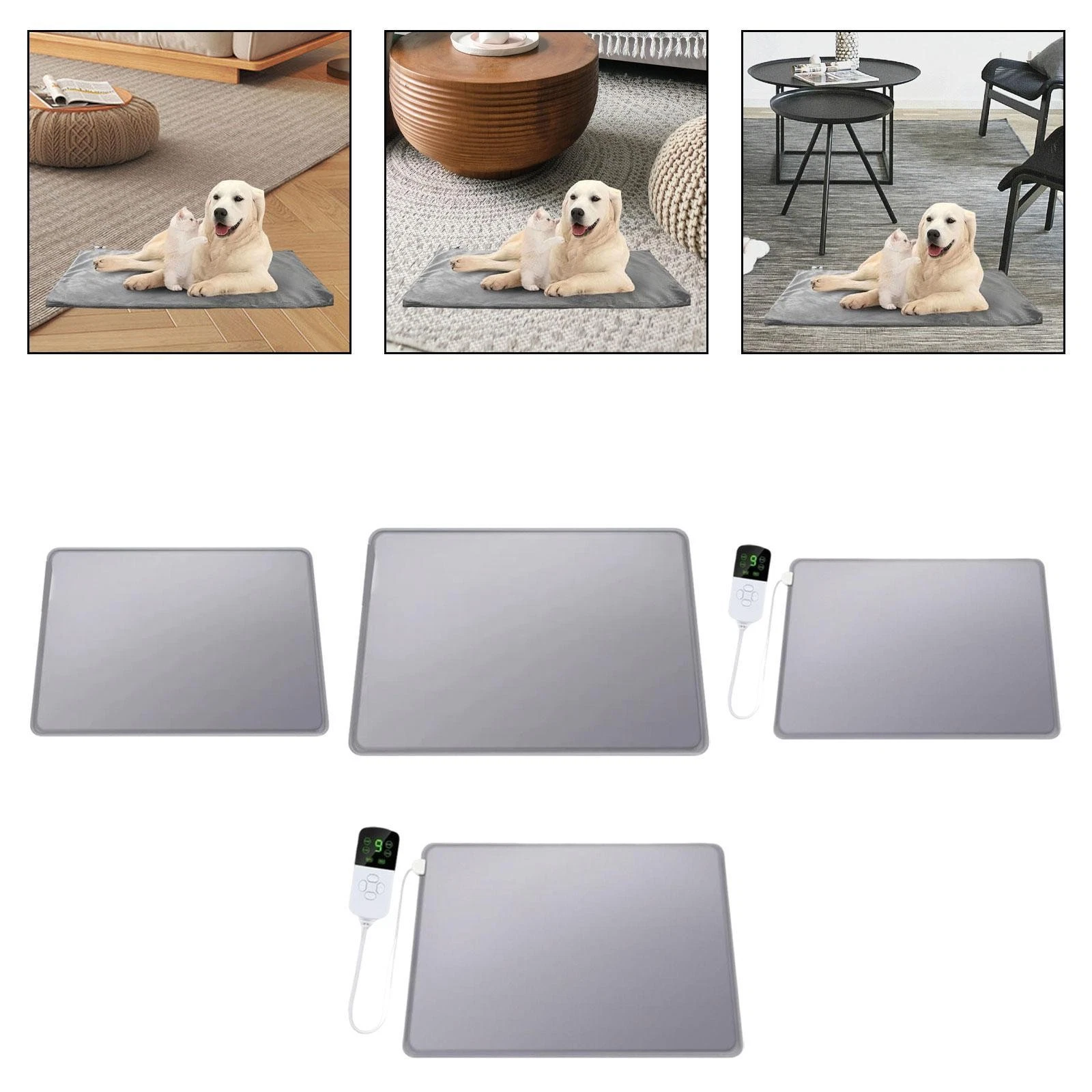 Pet Heating Pad Warming Professional Electric Blanket Adjustable Temperature