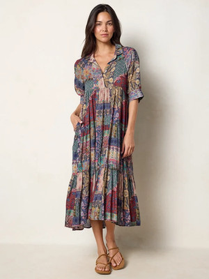 naturallife Rebecca Midi Dress