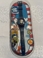 Vintage Dr Seuss The Cat In The Hat Wrist Watch from Universal Studios 2003