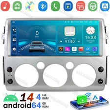 12.3" Android 14 Carplay Car Radio GPS  For Toyota FJ CRUISER 08-2015 DSP Stereo