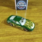 Custom Made Hot Wheels Ferrari 456M Redline Dark Green Ferrari Heat 2004