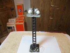 Marx O Gauge Metal Floodlight / Searchlight Tower 416 Post War Tested Working