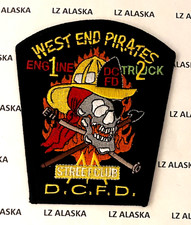 ENGINE 1 TRUCK 2 WEST END PIRATES WASHINGTON D.C. FIRE DEPARTMENT PATCH (FD8) ENGINE 1 TRUCK 2 WEST END PIRATES WASHINGTON D.C. FIRE DEPARTMENT PATCH (FD8)