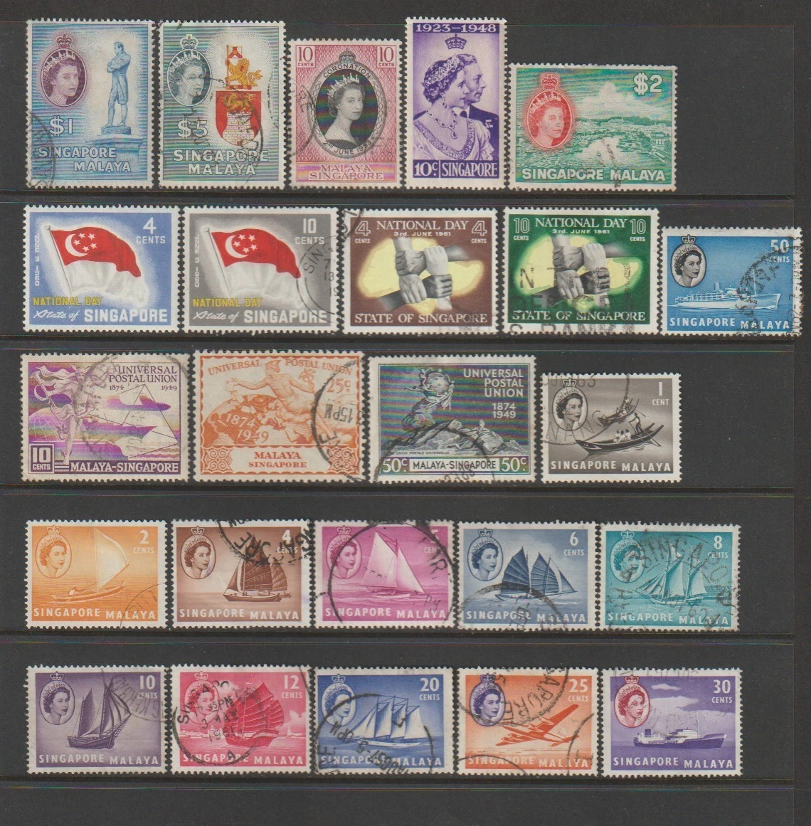 Singapore Stamps (1824-1963) for sale | eBay