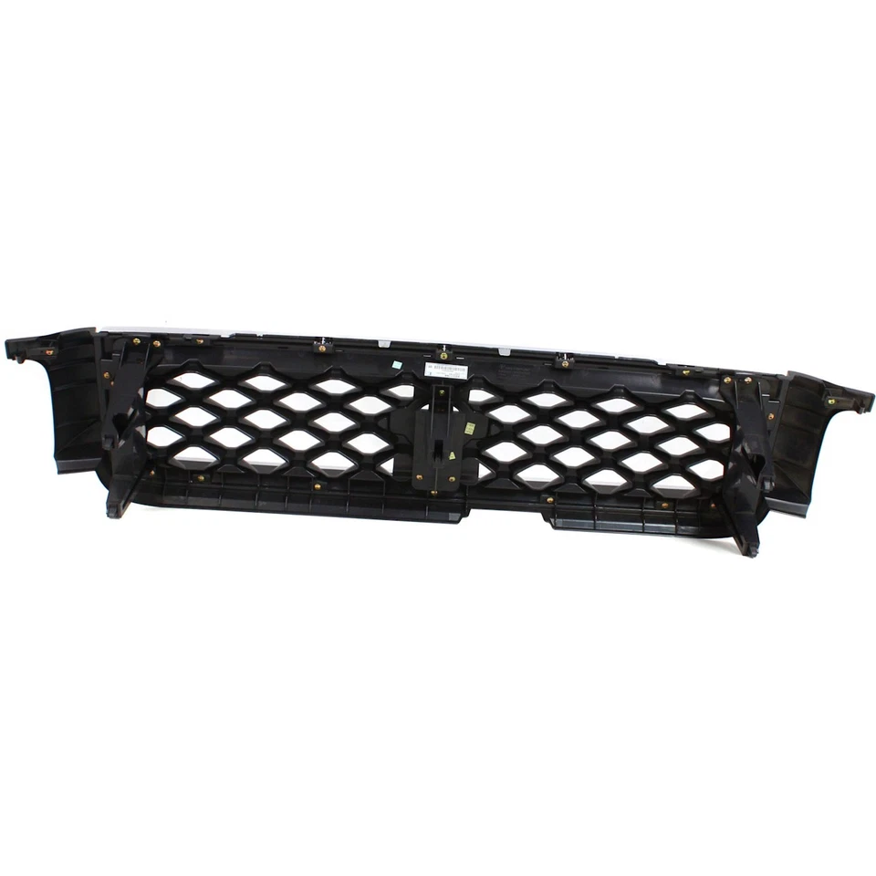 Rejilla para Nissan Pathfinder 99-2001 carcasa cromada con inserción de plástico gris Foto 4 de 4