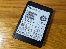 LOT 6x Samsung 15.36TB PM1643 SAS 12G SSD Dell/EMC MZILT15THMLAAD3 05WPFT - 100%
