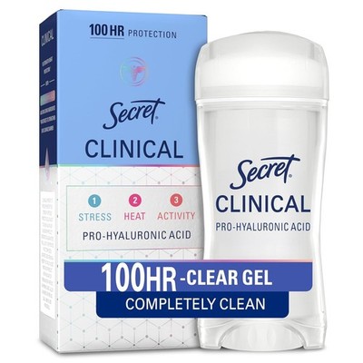 Clinical Strength Deodorant und AntiTranspirant für Damen, klares Gel, absolu...