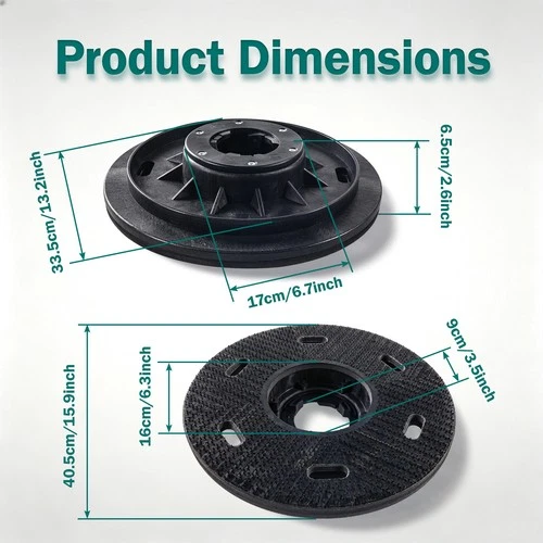 16" Floor Buffer Pad Driver Fits 17" Floor Buffers/Rotary Sanders image 5