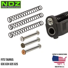 NDZ Taurus 3.2" G3C G3X G2C Stainless Steel Guide Rod Assembly Tuner Kit ISMI