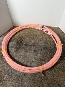 Cactus Ropes  Relentless 36" Thrilla 4 Strand Core Tx Heel Med Rope Neon Orange