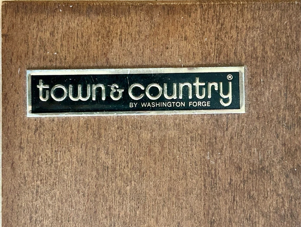 Juego de cuchillos y talladores para carne MCM Washington Forge Town & Country Fleetwood TEAK Foto 2 de 4