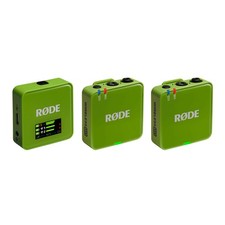 RODE Wireless GO Gen 3 Compact Wireless Microphone System 2.4 GHz, Green 