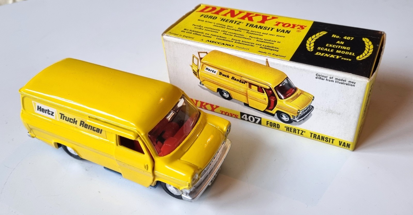 Dinky 407, Ford Transit - Free Price Guide & Review