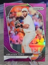Abraham Toro 2020 Panini Prizm Purple Rookie #97 Houston Astros/Boston Red Sox 