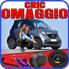 Notrad 15" Smart Fortwo 4-Loch mit Wagenheber Schlüssel Tasche R15 DOT 25 OK
