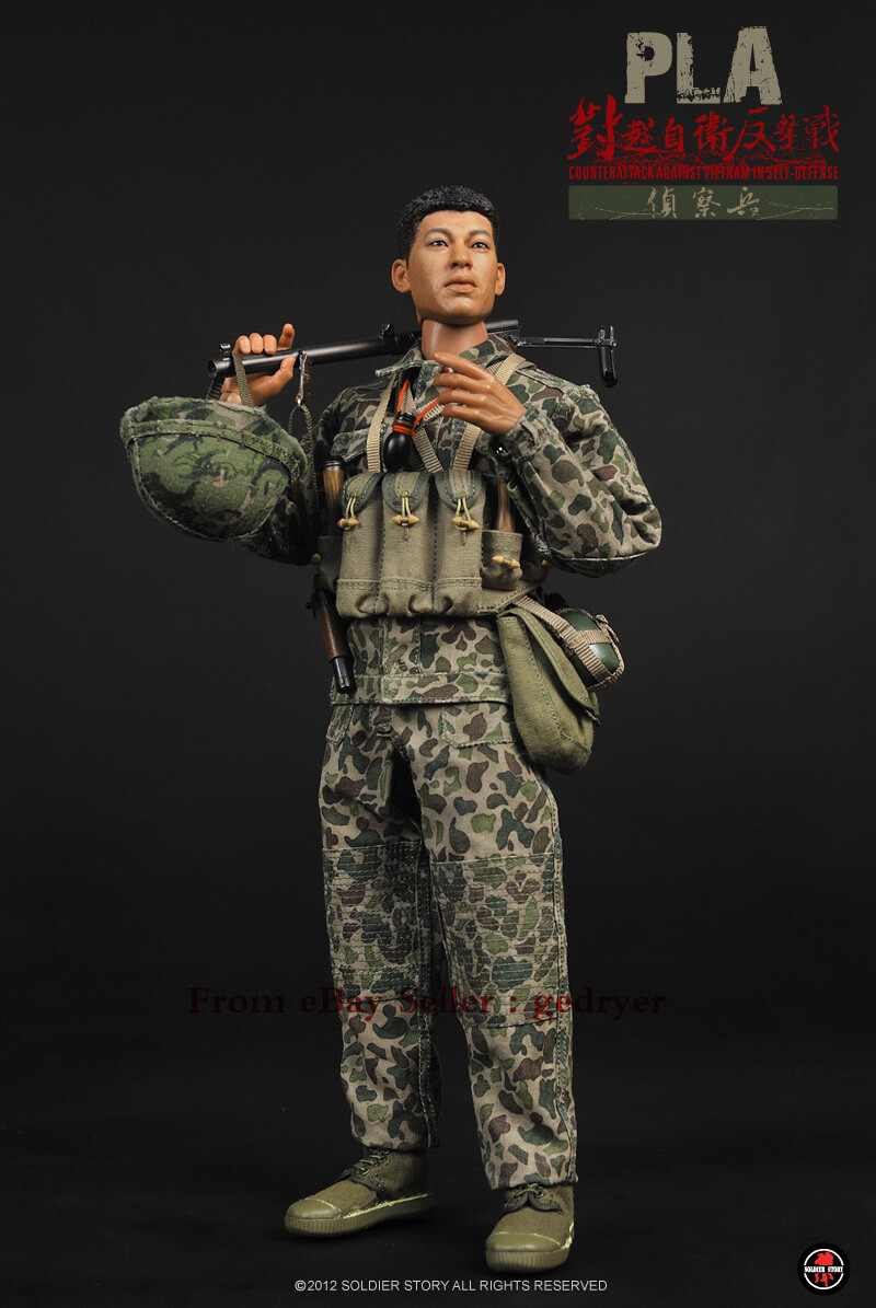 SOLDIER STORY　中国人民解放軍　SS070 SoldierStory SS070 Sino-Vietnamese War PLA Scout Action Figure In